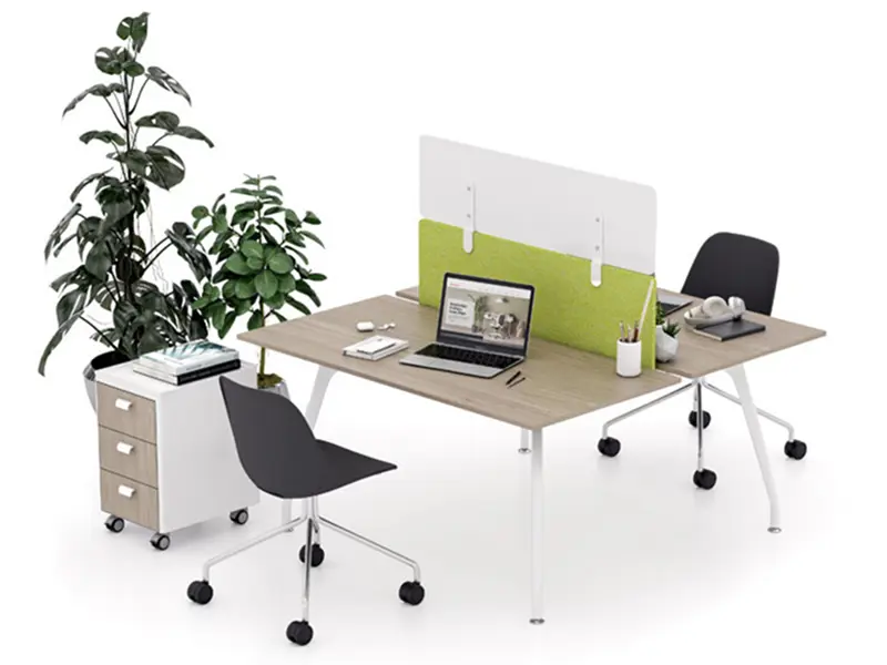 Desk mounted screen - desk divider - office desking - office interior solutions